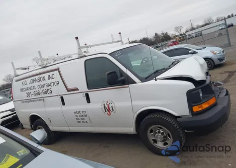 2016 Chevrolet Express 2500 Work Van из США, поврежденный, VIN 1GCWGAFF3G1277088